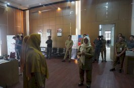 Hari Pertama Kerja Pasca Lebaran, Wabup Puspa Sidak Sejumlah SKPD