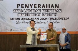 Lutim Serahkan LKPD 2024, Bupati Irwan Optimis Raih Opini WTP