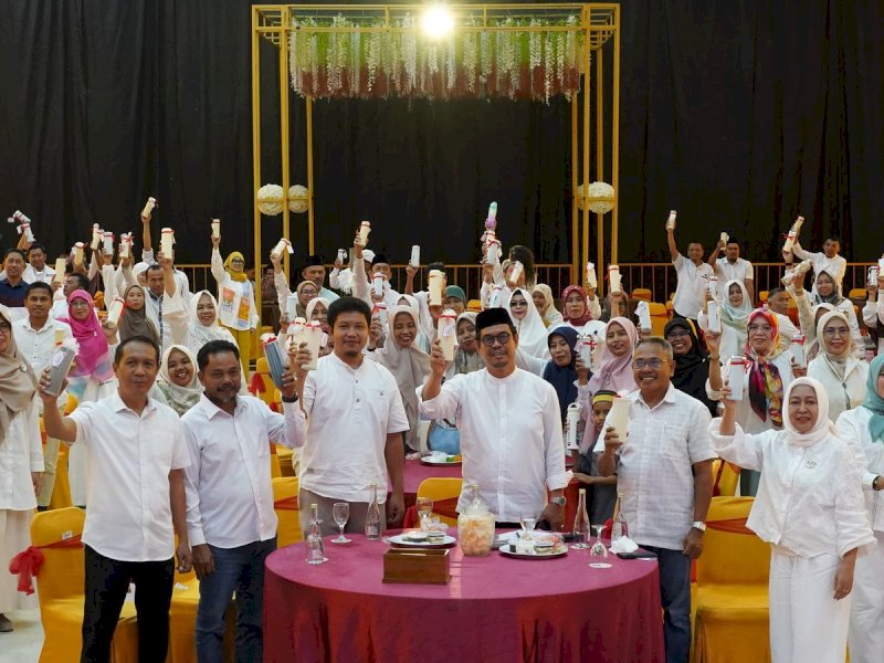 Ikatan Alumni (IKA) Universitas Hasanuddin (Unhas) Bulukumba menggelar acara Halal Bihalal sebagai ajang mempererat tali silaturahmi antar alumni, di Ballroom Hotel Agri, Jumat (11/4/2025). @Jejakfakta/dok. Humas Pemkab Bulukumba