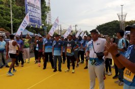 Bupati dan Wakil Bupati Sidrap Lepas Ribuan Peserta Sidrap Run 2025