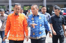 Bupati Irwan Hadiri Rakor Optimasi Sistem Pengairan Pertanian se-Sulsel