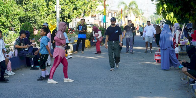 CFD Sidrap Hidupkan Aktivitas Akhir Pekan Warga