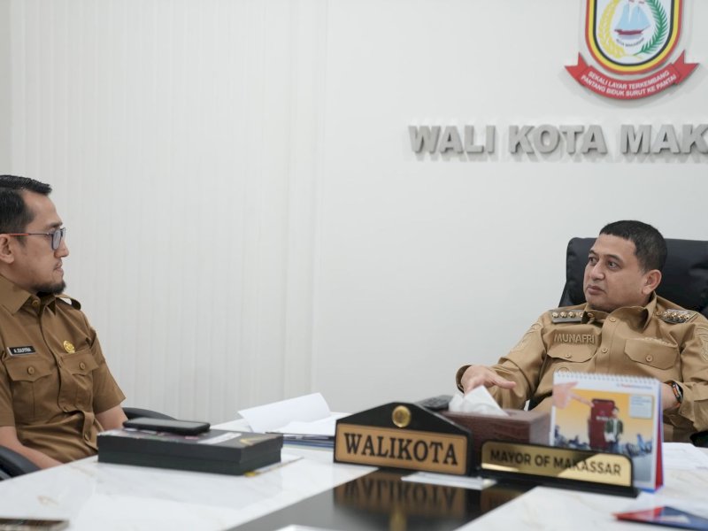 Wali Kota Munafri Arifuddin menyambut baik dipilihnya Kota Makassar sebagai tuan rumah Muskomwil APEKSI Wilayah VI. @Jejakfakta/dok. Humas Pemkot Makassar