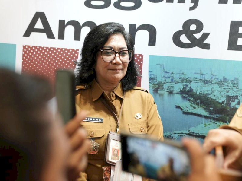 Wali Kota Makassar Munafri Arifuddin menunjuk Kepala Dinas Ketenagakerjaan (Disnaker) Nielma Palamba sebagai Plh Sekretaris Daerah Kota Makassar, Senin (21/4/2025). @Jejakfakta/dok. Humas Pemkot Makassar