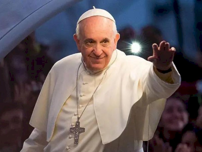 Pemimpin tertinggi Gereja Katolik Roma, Paus Fransiskus, meninggal dunia pada Senin (21/4) dalam usia 88 tahun. @Jejakfakta/dok. BBC