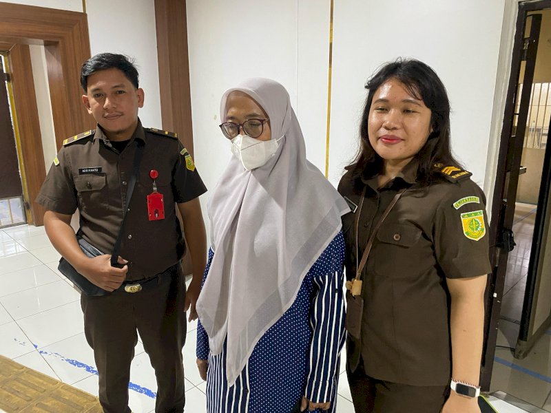 Kejaksaan Negeri (Kejari) Makassar resmi menetapkan satu tersangka dalam kasus dugaan tindak pidana korupsi dana hibah KORMI Kota Makassar tahun anggaran 2023. @Jejakfakta/Istimewa