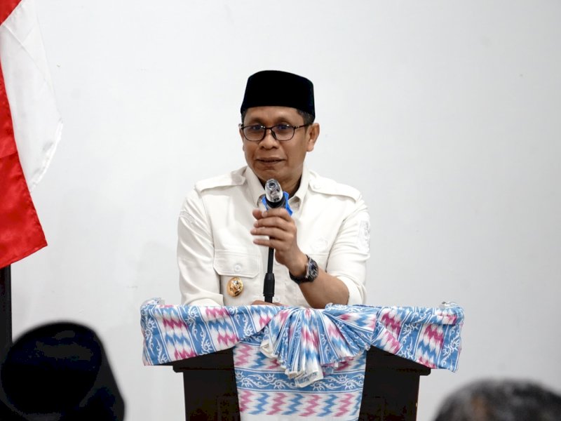 Wakil Bupati Soppeng, Selle KS Dalle, saat menghadiri Rapat Koordinasi Tim Percepatan Penurunan Stunting, Rabu (23/04/2025). @Jejakfakta/dok. Humas Pemkab Soppeng