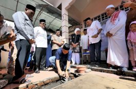 Munafri-Aliyah Hadiri Ground Breaking Masjid Al-Ikhlas&nbsp;