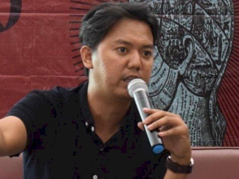 Abdul Azis Dumpa, Direktur LBH Makassar. @Jejakfakta/Istimewa