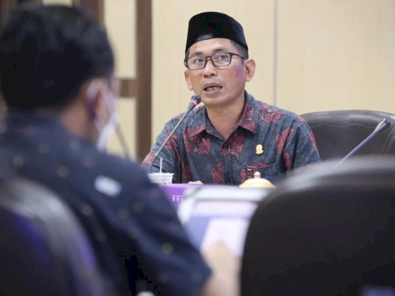 Fraksi Mulia DPRD Kota Makassar, Muchlis Misbah. @Jejakfakta/Istimewa