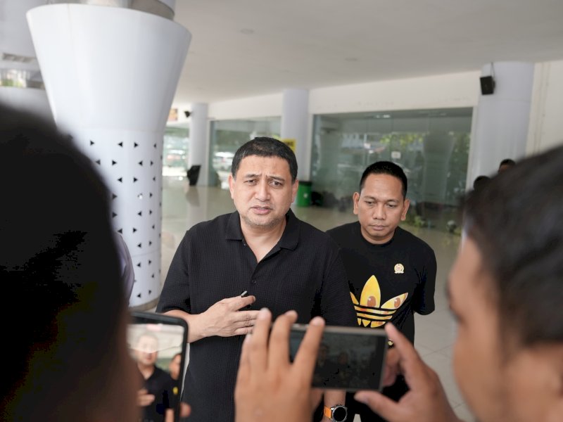 Wali Kota Makassar Munafri Arifuddin membuka Kejuaraan Taekwondo yang diselenggarakan Dinas Pemuda dan Olahraga (Dispora) Kota Makassar, di JK Arena Gor Universitas Hasanuddin, Kamis (1/5/2025). @Jejakfakta/dok. Humas Pemkot Makassar