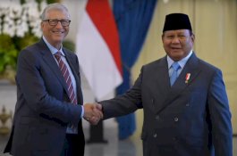 Prabowo Sambut Bill Gates di Istana Merdeka, Bahas Dukungan untuk Program Makan Bergizi Gratis