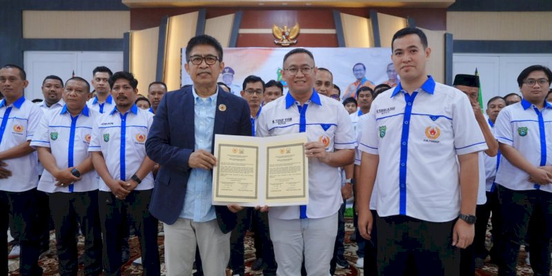 Resmi Dilantik, Pengurus KONI Pangkep 2023-2027 Siap Pacu Prestasi Olahraga Daerah