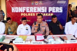 Polres Tarakan Gagalkan Penyelundupan 3,2 Kg Sabu dalam Box Ikan Tujuan Pinrang