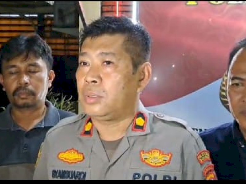 Kapolsek Tallo Kompol H. Syamsuardi. @Jejakfakta/Istimewa