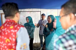 Melinda Aksa Tinjau Posyandu Era Baru di Panampu, Dorong Peningkatan Layanan Kesehatan Masyarakat