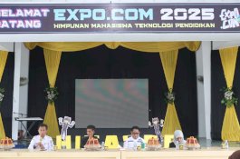 Pemkab Sidrap Dukung Literasi Digital, Hadiri Expo.Com. 2025 di UMS