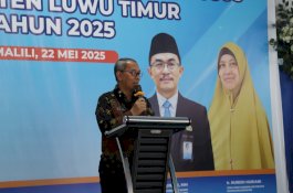 Bahri Suli Resmi Buka Kegiatan Intensifikasi dan Integrasi Pelayanan KB/KR di Luwu Timur