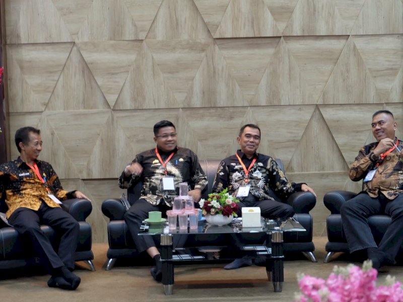 Empat peserta seleksi terbuka Sekda Sidrap jalani tahap asesmen. @Jejakfakta/dok. Humas Pemkab Sidrap
