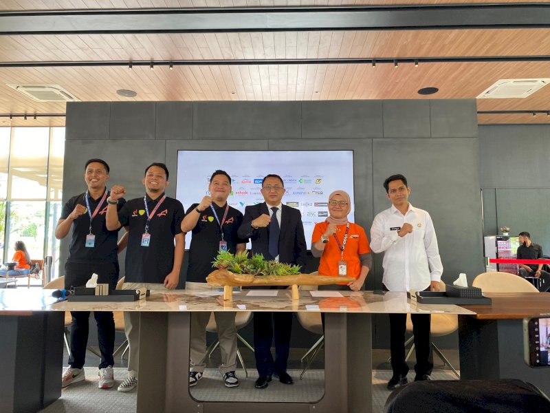 Makassar Half Marathon (MHM) 2025, yang akan berlangsung pada 31 Mei hingga 1 Juni 2025 di Anjungan Pantai Losari. @Jejakfakta/Muh. Alfayed