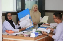 DPK Lutim Dampingi Verifikasi dan Identifikasi Arsip di Setda Luwu Timur
