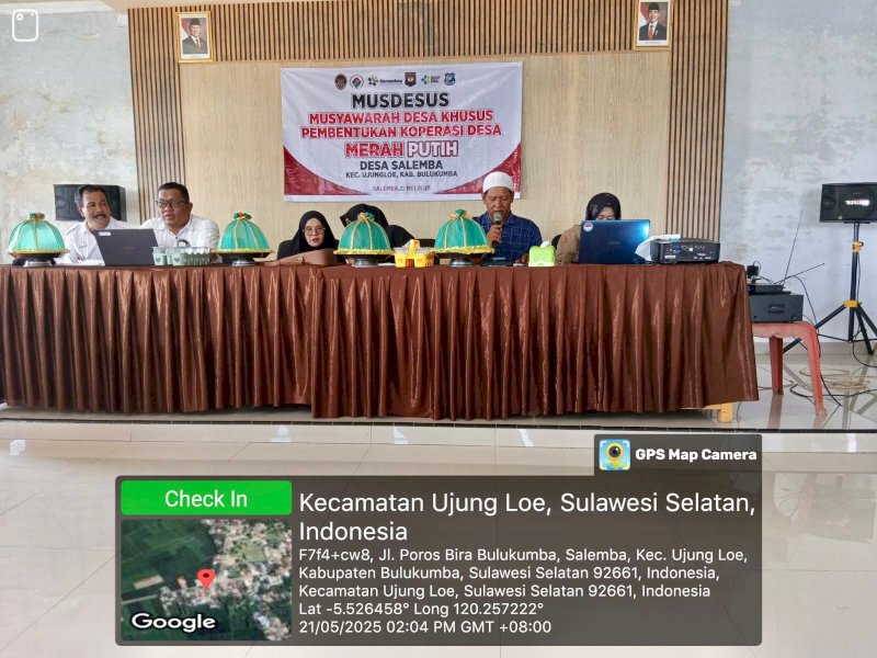 Musyawarah Desa pembentukan kopereasi. @Jejakfakta/dok. Pemkab Bulukumba