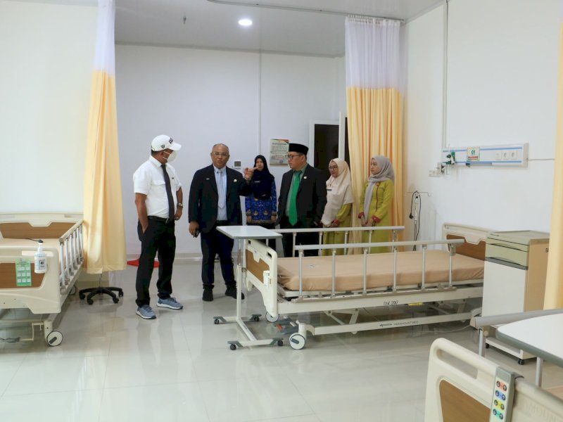 Bupati Bulukumba, Andi Muchtar Ali Yusuf meresmikan Ruang Tulip, gedung baru di Rumah Sakit Umum Daerah (RSUD) H. Andi Sulthan Daeng Radja,
