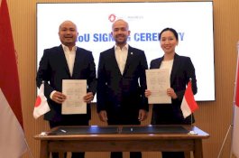 PT Bumi Mineral Sulawesi Teken MOU Penjualan Nikel dengan Sumitomo Corporation di World Expo Osaka