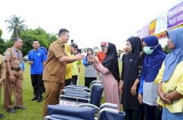 HLUN ke-29, Pemkab Pangkep Gelar Pemkes dan Serahkan Bantuan