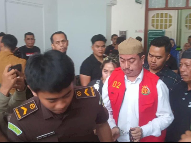 Direktur Utama PT Agus Mira Mandiri Utama, Agus Salim (40), dituntut hukuman penjara selama 5 tahun dan denda Rp1 miliar. @Jejakfakta/Istimewa