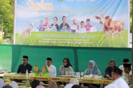 Pemkab Lutim dan Yayasan Abulyatama Berbagi Kebahagiaan dengan Anak Yatim di Burau