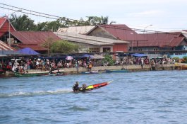 Lestarikan Budaya Lokal, Garda Lutim Gelar Lomba Perahu Bala-Bala
