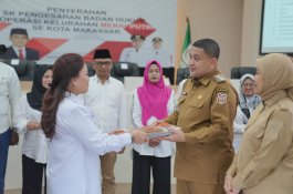 Pemkot Makassar Resmikan 153 Koperasi Merah Putih, Dukung Program Ekonomi Presiden Prabowo