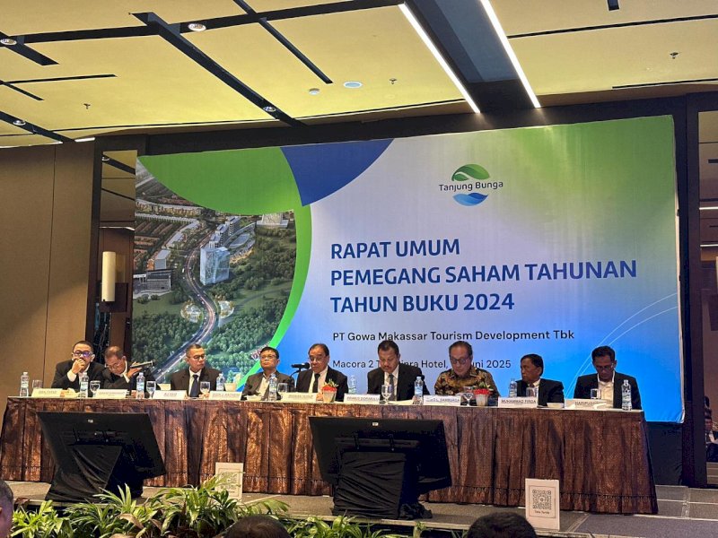 Rapat Umum Pemegang Saham Tahunan (RUPST) untuk Tahun Buku 2024, di Hotel The Rinra Makassar, Selasa (10/6/2025. @Jejakfakta/dok. Istimewa