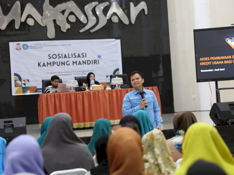 Sosialisasi Kampung Mandiri yang digelar di Baruga Rumah Jabatan Wali Kota Makassar, Kamis (12/6/2025). @Jejakfakta/dok. Humas Pemkot Makassar