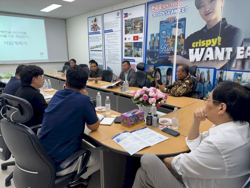 Bupati Bulukumba Andi Muchtar Ali Yusuf mengunjungi Gapyeong Agricultural Technology Center di Provinsi Gyeonggi, Jumat (13/6/2025). @Jejakfakta/dok. Humas Pemkab Bulukumba