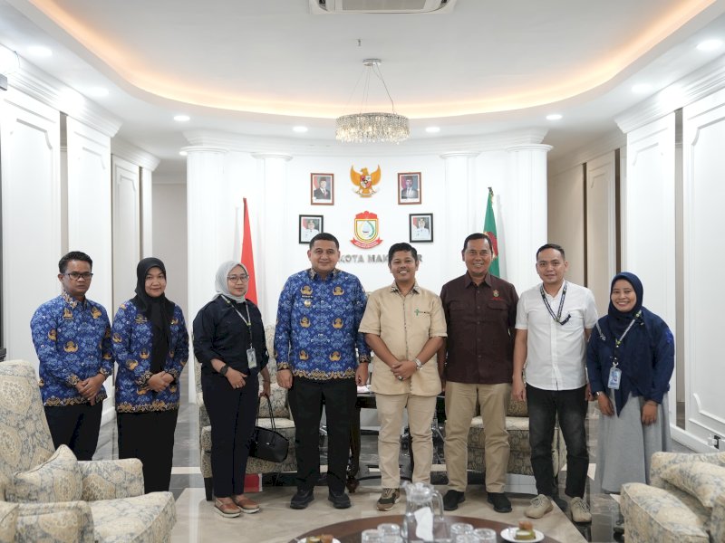 Wali Kota Makassar, Munafri Arifuddin, saat menerima tim Yayasan Peduli Negeri (YPN) di Balai Kota, Selasa (17/6/2025). @Jejakfakta.com/dok. Humas Pemkot Makassar