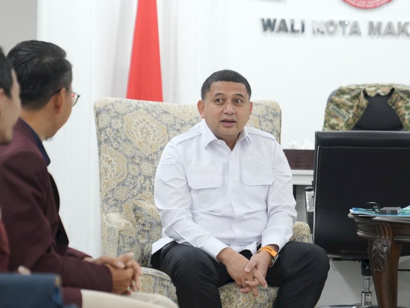 Wali Kota Makassar, Munafri Arifuddin, menerima audiensi dari pengurus DPD PPNI Kota Makassar di Kantor Balai Kota, Rabu (18/6/2025). @Jejakfakta/dok. Humas Pemkot Makassar