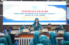 Ketua PKK Melinda Aksa Ajak Kader Jadi Penggerak Rumah Sehat dan Layak Huni