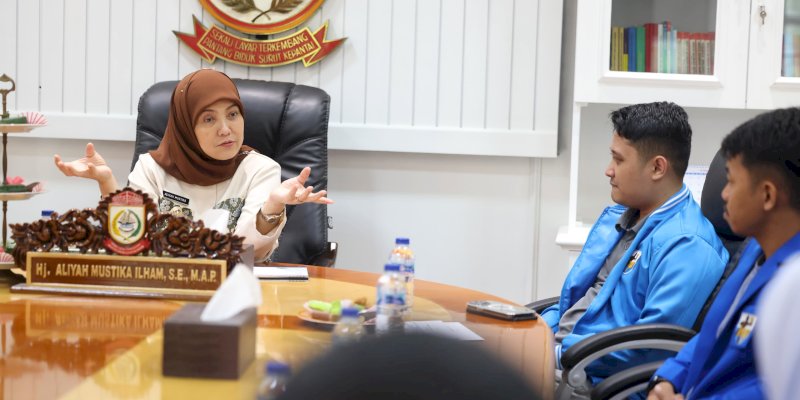 Wawali Makassar Terima Kunjungan KNPI, Bahas Rakerda dan Sinergi Program Kepemudaan