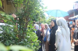 Kelurahan Panampu Siap Berlaga di Lomba Kelurahan Terpadu 2026, Ketua TP PKK Makassar Tinjau Langsung Persiapan