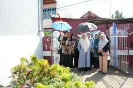 Melinda Aksa Tinjau Kesiapan Kelurahan Pannampu Jelang Penilaian Lomba Tingkat Provinsi