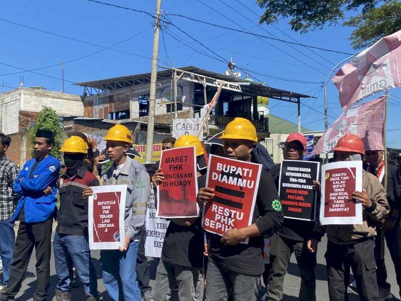 350 buruh dari PT Wuzhou telah dirumahkan per 1 Juli 2025. @Jejakfakta/dok. Istimewa