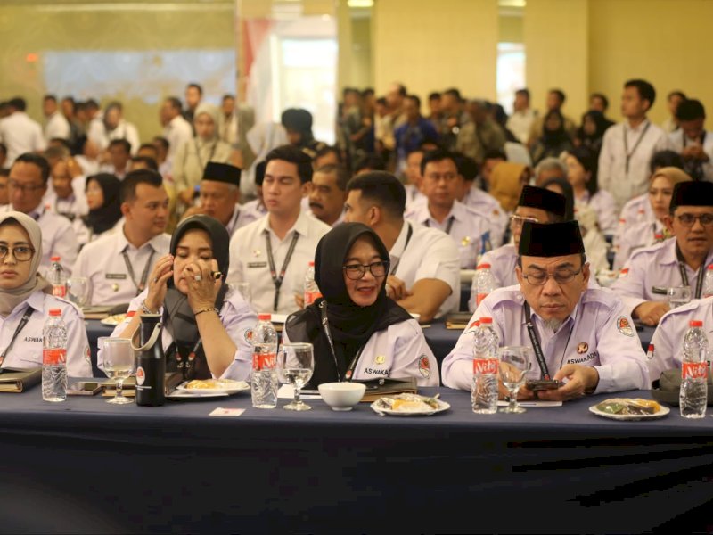 Wakil Bupati Luwu Timur, Puspawati Husler menghadiri Munas I Aswakada se-Indonesia di Hotel New Saphir, Yogyakarta, pada 2&ndash;4 Juli 2025. @Jejakfakta/dok. Humas Pemkab Lutim