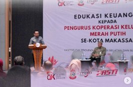 OJK Sulselbar dan Diskop UKM Makassar Dorong Literasi Keuangan Koperasi Merah Putih