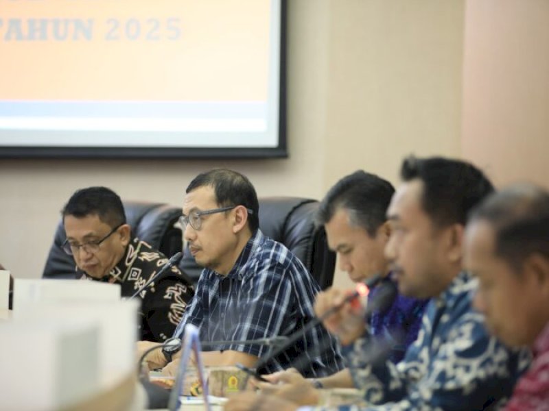 Rapat koordinasi yang dipimpin Sekretaris Daerah Kota Makassar Andi Zulkifly di ruang Sipakatau, Balai Kota Makassar, Jumat (20/6/2025). @Jejakfakta/dok. Istimewa