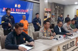 Pelaku Penembakan Staf Desa di Gowa Ditangkap di Balikpapan