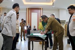 Bupati Irwan Hadiri Pengukuhan PDPM Luwu Timur 2024&ndash;2028, Dorong Kolaborasi Pemuda dan Pemerintah