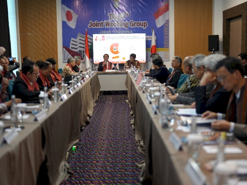 The Rectors High-Level Meeting di Idea Room Unhas Hotel and Convention, Kamis (10/7/2025). @Jejakfakta/Istimewa