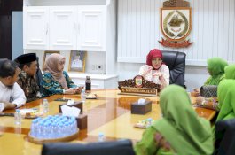 Wakil Wali Kota Makassar Terima Audiensi Muslimat NU, Bahas Pemberdayaan Perempuan dan Program Keagamaan